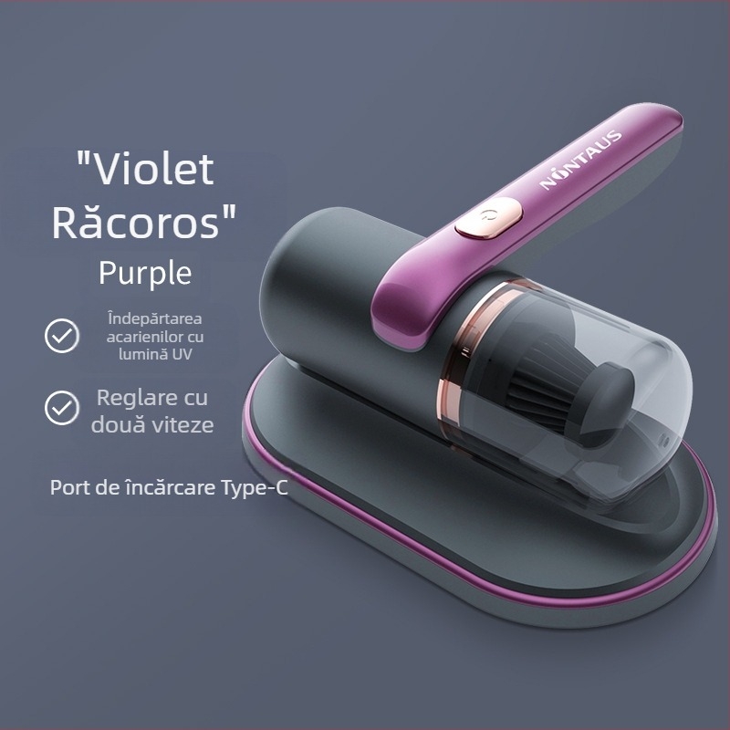 Instrument wireless pentru îndepărtarea acarienilor, aspirator de pat, de uz casnic, portabil, puternic, pentru îndepărtarea acarienilor, mașină de îndepărtare a prafului, pentru maternitate și sugari, pentru îndepărtarea acarienilor, artefacte transfronta