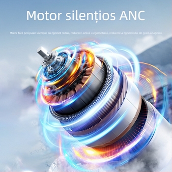 2025 nou ventilator portabil de refrigerare Ice Mute cu 100 de viteze, ventilator de mare viteză, mini ventilator portabil USB