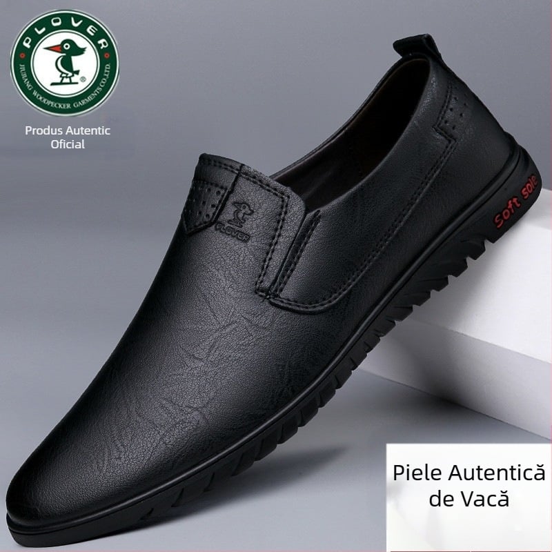 Fe [4345 persoane colectate] Pantofi din piele pentru bărbați Plover 2025 Primăvara, stil nou, pantofi casual din piele naturală, la modă