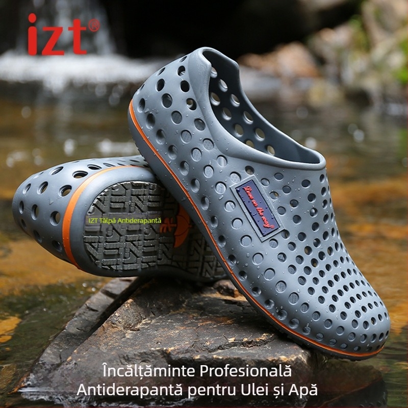 IZT spot profesional ulei și apă antiderapante pantofi de pescuit sandale pantofi pentru femei bărbați pantofi de plajă papuci respirabili producători de pantofi cu găuri