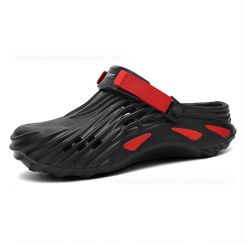 Saboți de vară noi, ușori, respirabili, cu vârfuri în formă de vârf, mărime mare, sandale casual, pantofi pentru bărbați