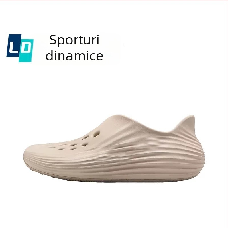 Sandale de plajă pentru bărbați, cu talpă groasă și înălțime crescută, pentru sporturi în aer liber, Park Fung Hole, pentru femei, antiderapante, deodorante, cu senzație de rahat