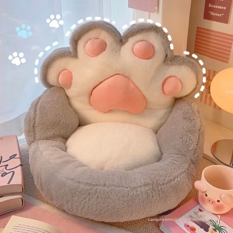 Canapea leneșă drăguță, scaun Tatami podea desene animate, pernă de citit pentru copii, fete, zonă de citit, dormitor, scaun mic de șezut