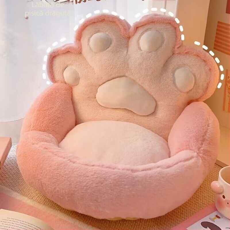 Canapea leneșă drăguță, scaun Tatami podea desene animate, pernă de citit pentru copii, fete, zonă de citit, dormitor, scaun mic de șezut