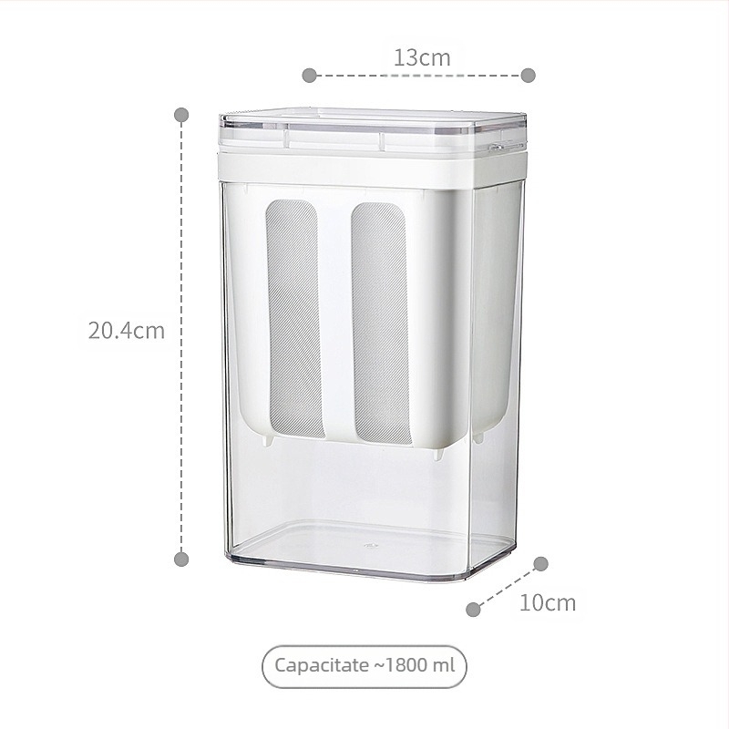 Plasă de filtru pentru iaurt japonez, enzimă, filtru de zer pentru iaurt, plasă de scurgere a bacteriilor cu acid lactic, sertar nou pentru sertar