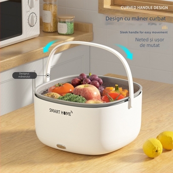 Mașină de spălat fructe și legume explozive transfrontaliere cu discuții explozive Mașină de spălat portabilă pentru uz casnic, îndepărtarea reziduurilor de fructe, carne și legume