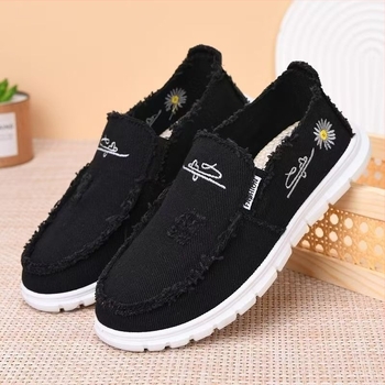 Pantofi de pânză pentru femei, model exploziv, cu platformă, respirabil, la modă, casual, de primăvară și toamnă