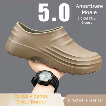 [Furnizare transfrontalieră] Pantofi de bucătar primăvara 2025 noi antiderapante impermeabile casual restaurant hotel pantofi de lucru rezistenți la uzură