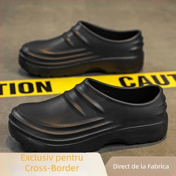 [Furnizare transfrontalieră] Pantofi de bucătar primăvara 2025 noi antiderapante impermeabile casual restaurant hotel pantofi de lucru rezistenți la uzură
