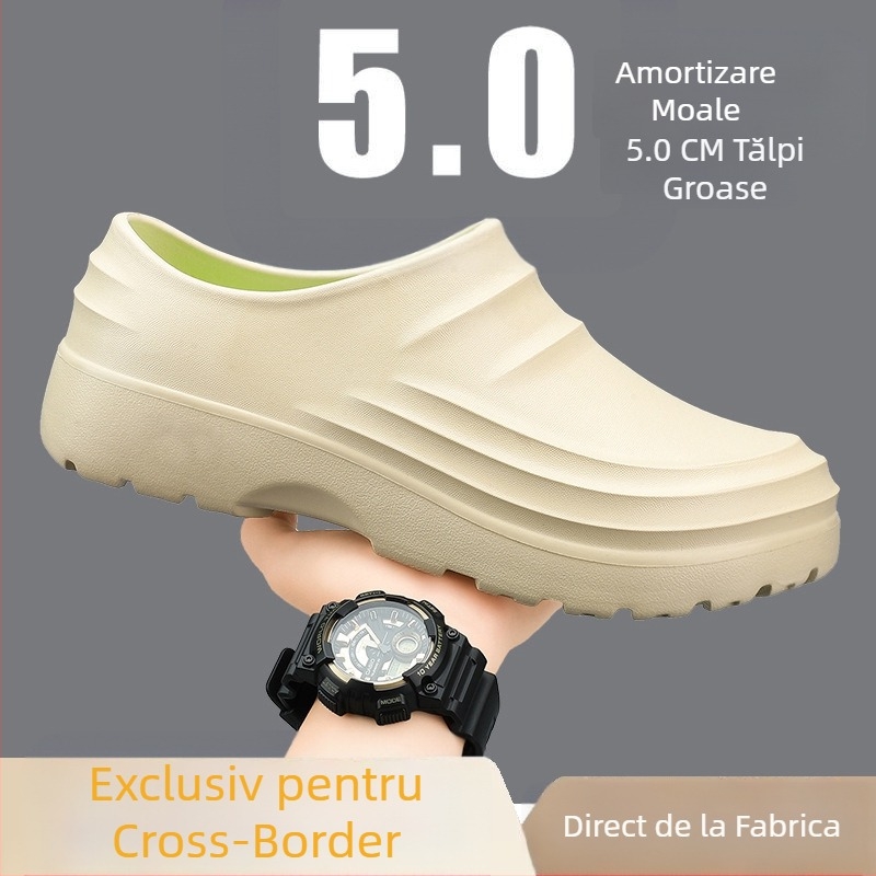 [Furnizare transfrontalieră] Pantofi de bucătar primăvara 2025 noi antiderapante impermeabile casual restaurant hotel pantofi de lucru rezistenți la uzură