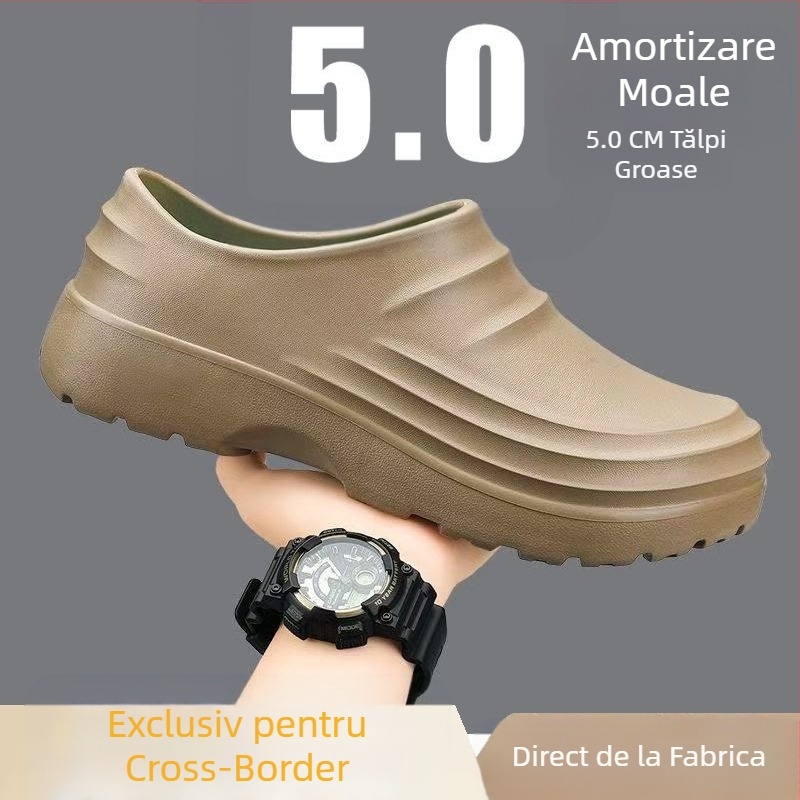 [Furnizare transfrontalieră] Pantofi de bucătar primăvara 2025 noi antiderapante impermeabile casual restaurant hotel pantofi de lucru rezistenți la uzură