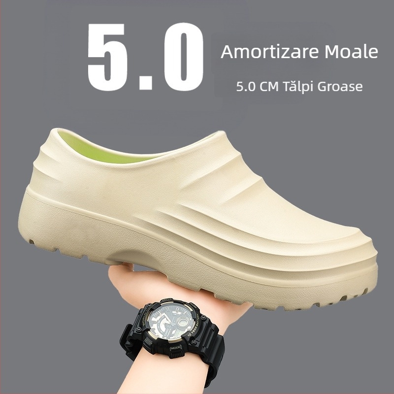 [Furnizare transfrontalieră] Pantofi de bucătar primăvara 2025 noi antiderapante impermeabile casual restaurant hotel pantofi de lucru rezistenți la uzură