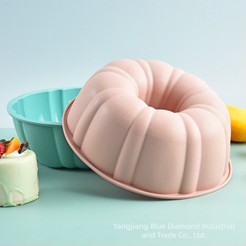 Noua formă de tort din silicon DIY, materiale de copt rezistente la temperaturi ridicate, de înaltă calitate, pentru copt, cu înveliș antiaderent, matriță de tort de uz casnic