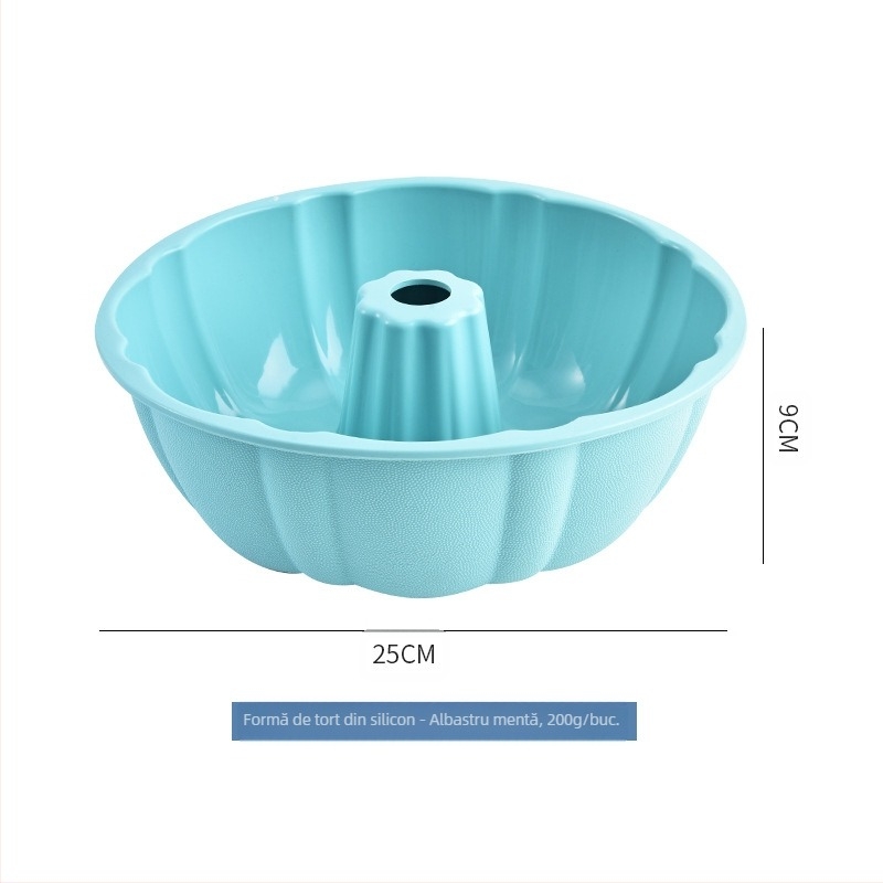 Noua formă de tort din silicon DIY, materiale de copt rezistente la temperaturi ridicate, de înaltă calitate, pentru copt, cu înveliș antiaderent, matriță de tort de uz casnic