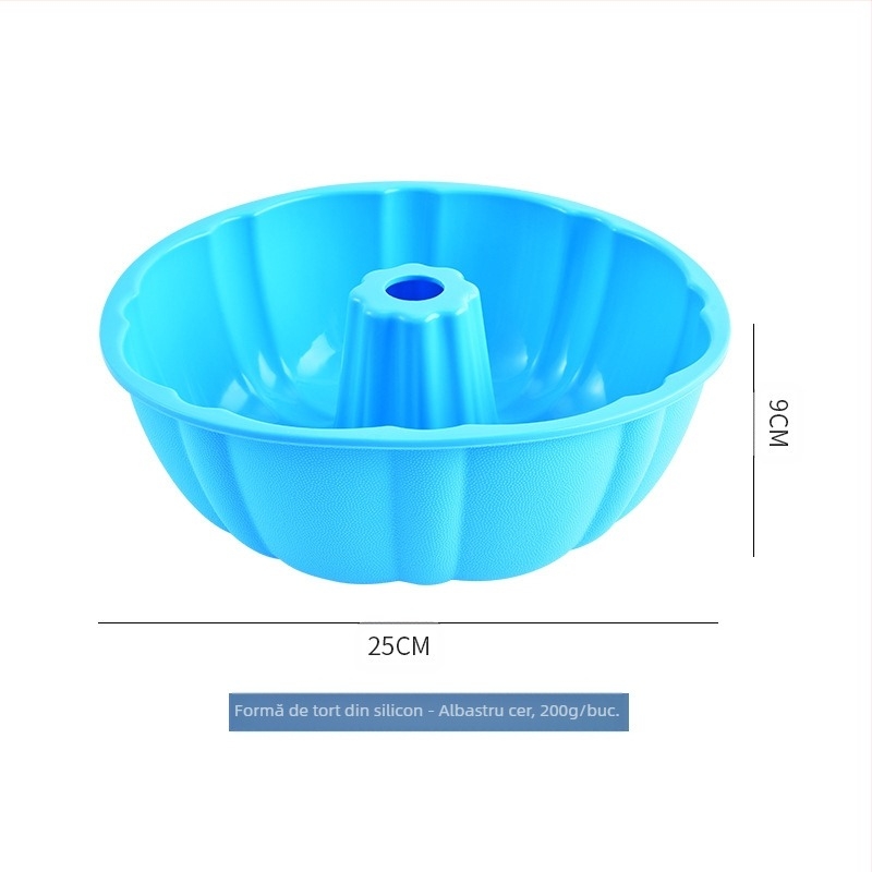 Noua formă de tort din silicon DIY, materiale de copt rezistente la temperaturi ridicate, de înaltă calitate, pentru copt, cu înveliș antiaderent, matriță de tort de uz casnic