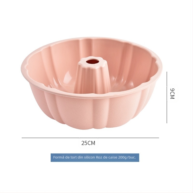 Noua formă de tort din silicon DIY, materiale de copt rezistente la temperaturi ridicate, de înaltă calitate, pentru copt, cu înveliș antiaderent, matriță de tort de uz casnic