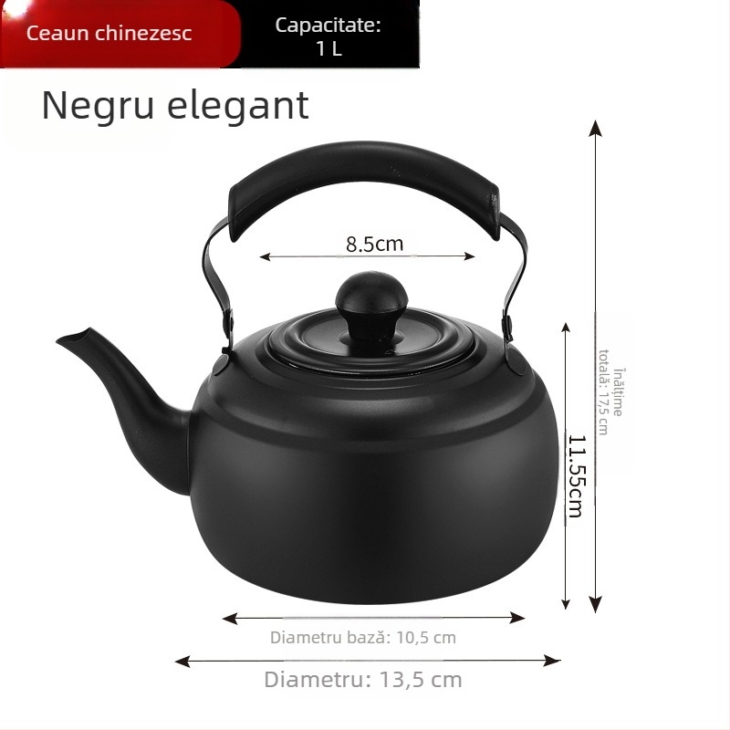 Ceainic din oțel inoxidabil Hongmeishun, filtru cu plasă, aragaz cu inducție, apă clocotită, restaurant, ceainic, aragaz electric ceramic în aer liber, oală cu fascicul