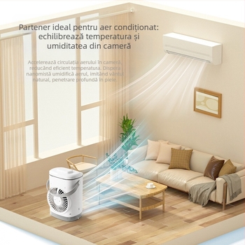 Ventilator mini rece cu explozie transfrontalieră, ventilator de aer condiționat USB, ventilator mic de răcire cu apă, ventilator cu pulverizare, răcitor de aer desktop