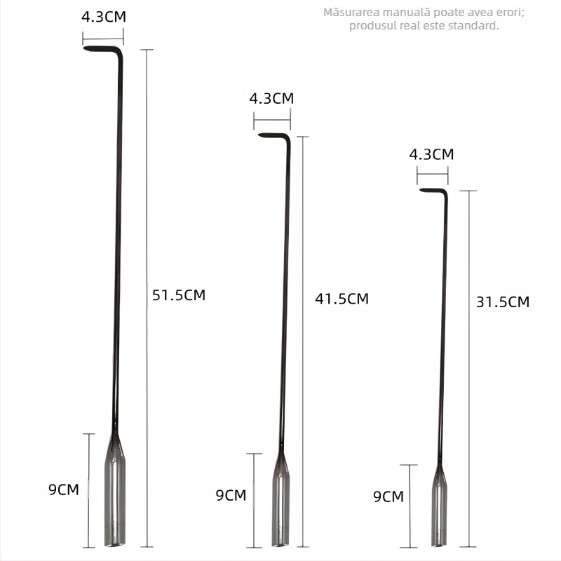 Cârlig de foc cârlig de foc accesorii cârlig cârlig de foc lemne de foc sobă grătar fier băț de foc încălzire sobă cârlig instrument