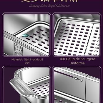 304 Oțel inoxidabil chiuvetă de scurgere unică coș de chiuvetă de bucătărie chiuvetă telescopică coș de scurgere nou filtru de apă coș raft