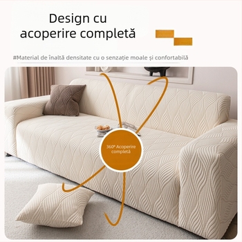 2025 husă de canapea nouă, all-inclusive, husă universală pentru patru anotimpuri, universală, anti-zgârieturi, husă specială de canapea din piele, husă din pânză pentru prosop