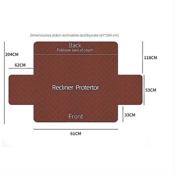 Husă universală pentru canapea reclinabilă Amazon, husă integrată pentru canapea, prosop, pernă pentru canapea pentru animale de companie, pernă de protecție anti-murdar pentru canapea, producători