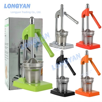 Storcător manual transfrontalier din aliaj de aluminiu, storcător mic de uz casnic, storcător comercial de rodie, trestie de zahăr, lămâie și portocale