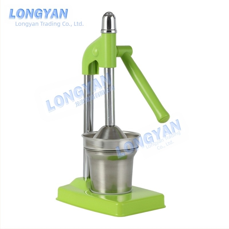 Storcător manual transfrontalier din aliaj de aluminiu, storcător mic de uz casnic, storcător comercial de rodie, trestie de zahăr, lămâie și portocale