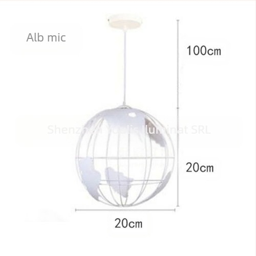 Candelabru mic modern, restaurant, bar, atmosferă de bar, lumină de magazin de haine, cafenea, culoar, glob, lumină sferică cu LED