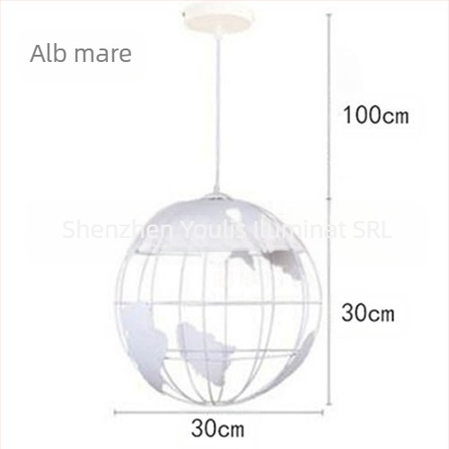 Candelabru mic modern, restaurant, bar, atmosferă de bar, lumină de magazin de haine, cafenea, culoar, glob, lumină sferică cu LED