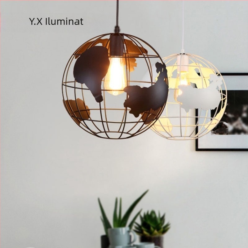 Candelabru mic modern, restaurant, bar, atmosferă de bar, lumină de magazin de haine, cafenea, culoar, glob, lumină sferică cu LED