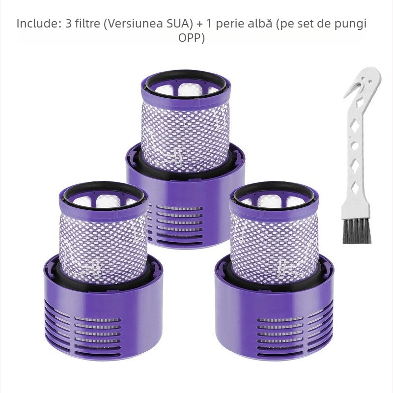 Potrivit pentru accesoriile aspiratorului wireless Dyson Dyson, element filtrant V10, filtru HEPA Haipa spate
