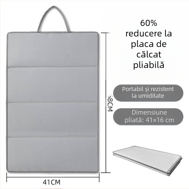 Trei pliabile masă de călcat saltea de călcat masă de călcat pliabilă portabilă izolație termică saltea plată de călcat agățat temperatură înaltă accesorii saltea de călcat