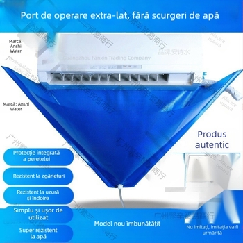 Husă de curățare a aerului condiționat Instrumente de curățare a aerului condiționat de uz casnic Curățare pe cârlig Set complet de instrumente de curățare potrivite pentru demontare gratuită