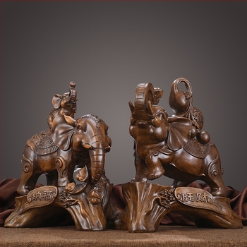 Decorațiune de elefant, decorațiune pentru casă, elefant norocos, o pereche de birou, casă, living, dulap de vin, decorațiune creativă, decorațiune artizanală