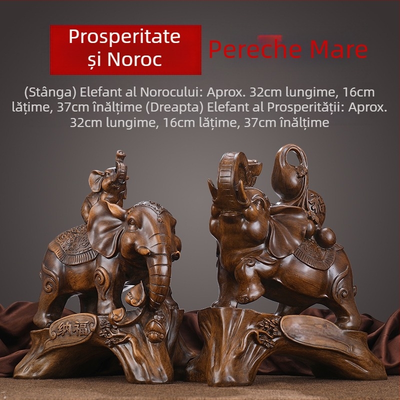 Decorațiune de elefant, decorațiune pentru casă, elefant norocos, o pereche de birou, casă, living, dulap de vin, decorațiune creativă, decorațiune artizanală