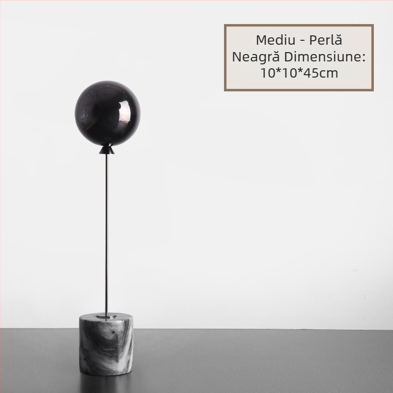 Bilă metalică, stil european, accesibil, lux, modă, simple, marmură, ornamente creative pentru casă, accesibile, decorațiuni personalizate