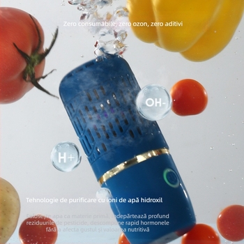 Nou purificator de fructe și legume, mașină de spălat de uz casnic, capsulă inteligentă, mașină de fructe și legume, ingrediente, sterilizare și dezinfectare a fructelor, mașină transfrontalieră