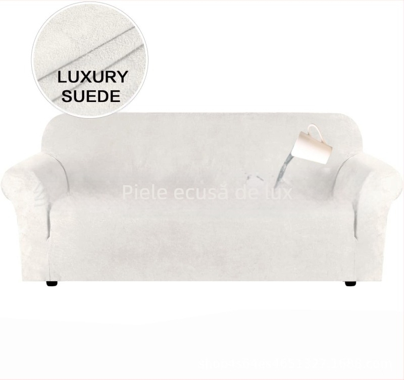 Husă de canapea impermeabilă din piele întoarsă, all-inclusive, transfrontalieră, elastică, all-inclusive, pentru casă, husă de canapea impermeabilă