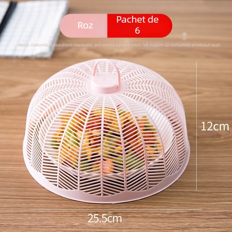 Husă anti-praf pentru alimente, husă de uz casnic, husă pentru resturi de mâncare, husă pentru masă, husă anti-muște, husă anti-praf pentru resturi de alimente