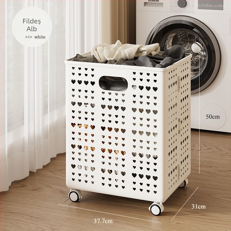 Coș de rufe pliabil pentru baie, coș de depozitare pentru haine murdare, coș de depozitare pentru uz casnic, găleată, coș de baie, coș de depozitare pentru haine murdare