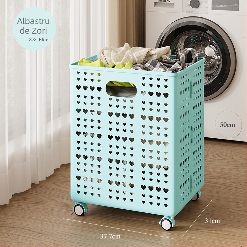 Coș de rufe pliabil pentru baie, coș de depozitare pentru haine murdare, coș de depozitare pentru uz casnic, găleată, coș de baie, coș de depozitare pentru haine murdare