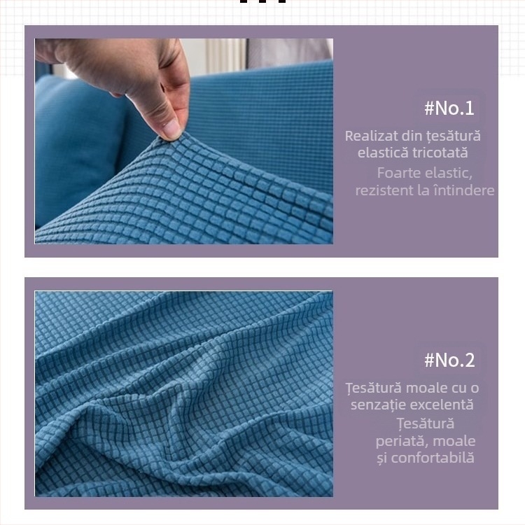 Husă de canapea universală all-inclusive, elastică, îngroșată, pentru șezlong, anti-alunecare, din piele, pentru canapea, all-in-one, anti-zgârieturi pentru pisici