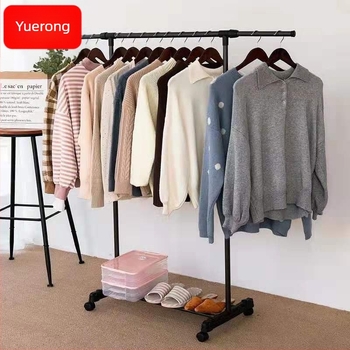 Simplu podea telescopic uscător de haine suport pentru balcon acasă uscător de haine suport metalic pentru dormitor uscător de haine suport