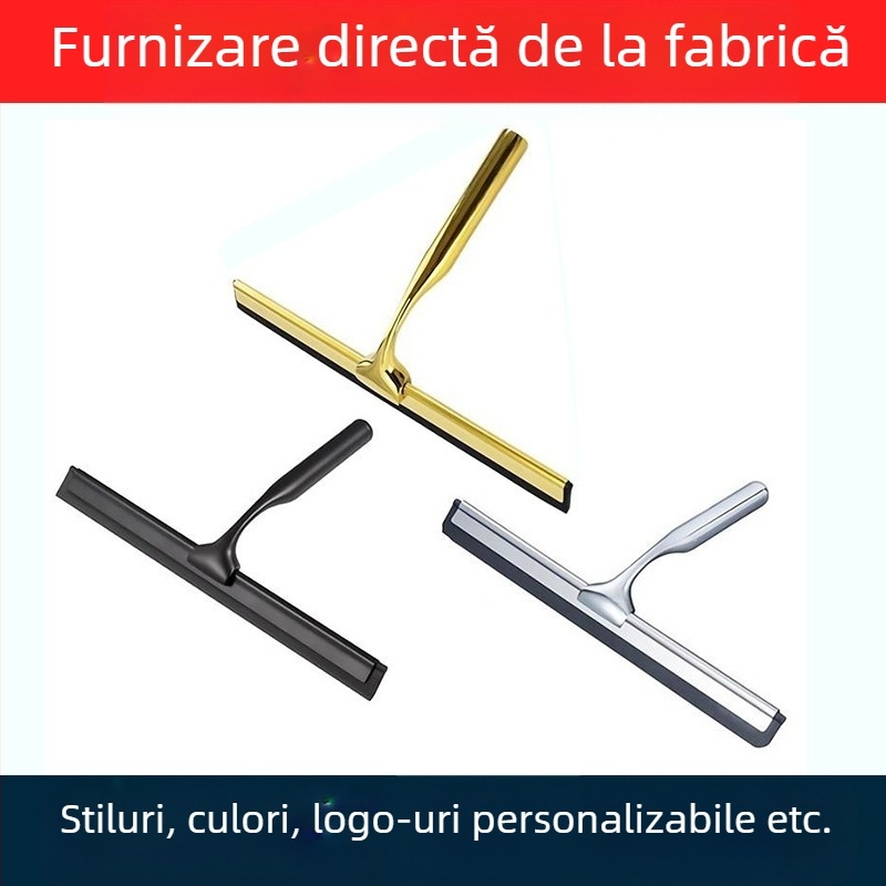 Ștergător de sticlă comercial din oțel inoxidabil de uz casnic, accesorii de upgrade, curățare de sticlă, artefact, baie, toaletă, cârlig special