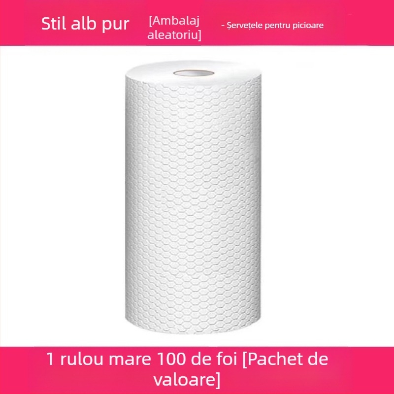 Hârtie de ștergere pentru picioare de unică folosință, absorbantă pentru baie de picioare, pentru uz casnic, pentru ștergerea picioarelor, pentru spălarea picioarelor, ștergerea picioarelor, prosop de terapie pentru picioare pentru persoane leneșe