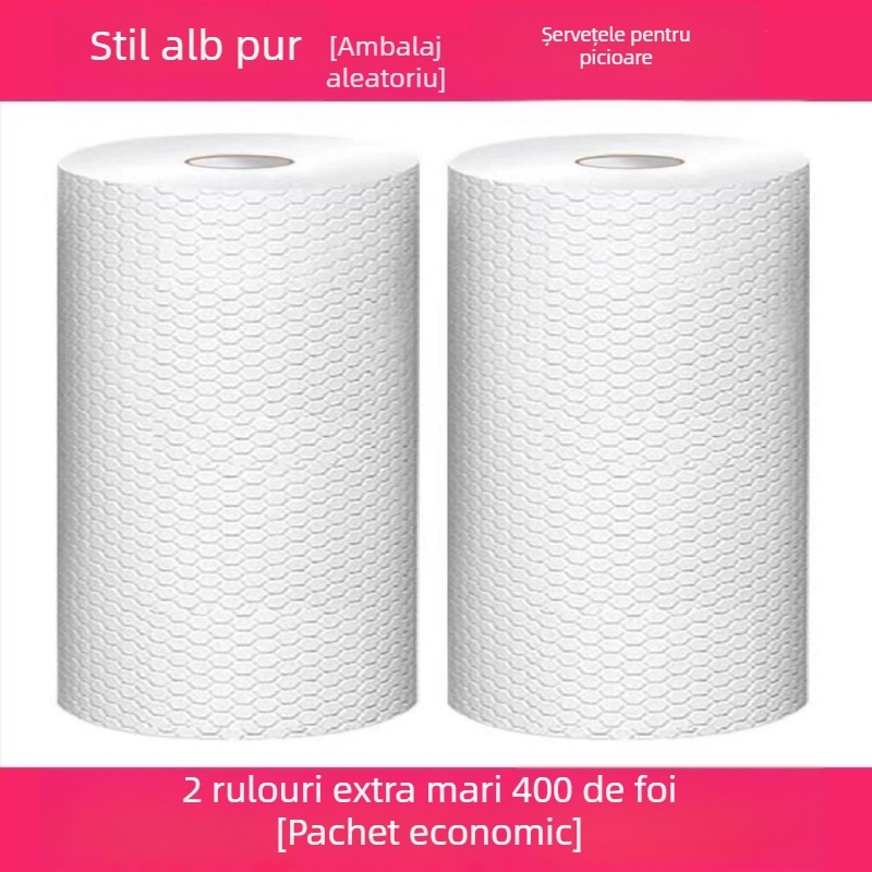 Hârtie de ștergere pentru picioare de unică folosință, absorbantă pentru baie de picioare, pentru uz casnic, pentru ștergerea picioarelor, pentru spălarea picioarelor, ștergerea picioarelor, prosop de terapie pentru picioare pentru persoane leneșe