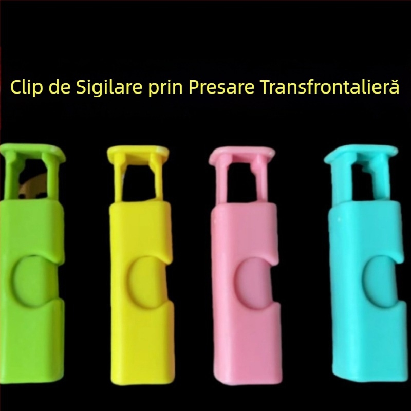 Clemă rezistentă la umiditate pentru gustări, clemă pentru pâine, clemă pentru conservarea pungilor de plastic, clemă de etanșare pentru lapte praf, clemă de presare pentru etanșare, instrument de etanșare