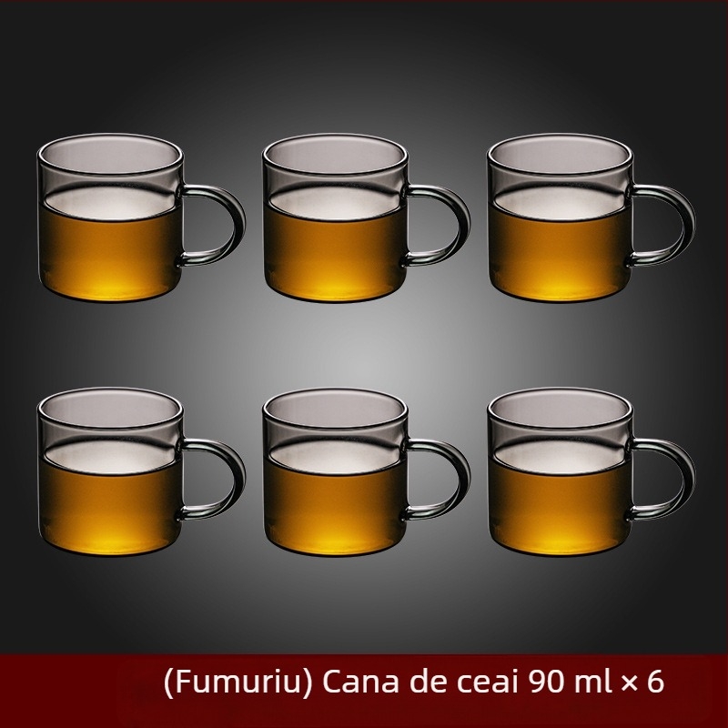 Ceainic din sticlă borosilicată, ceainic rezistent la temperaturi ridicate, mâner din lemn, ceainic cu flori, set de ceai pentru uz casnic, pentru prepararea ceaiului