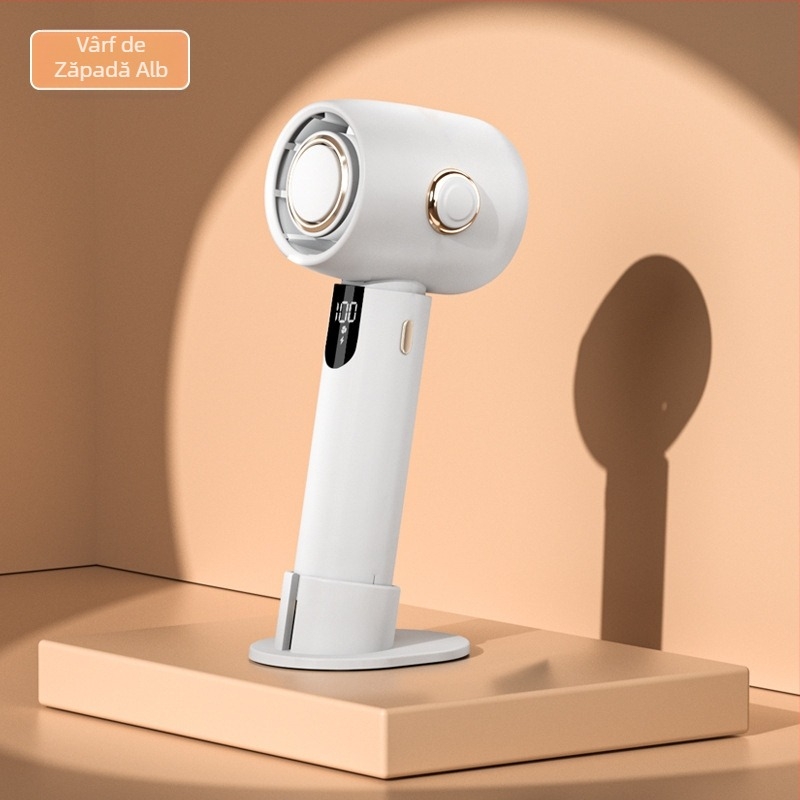 2025 Ventilator portabil violent de mare viteză transfrontalier Mini ventilator electric portabil reîncărcabil USB răcire în aer liber